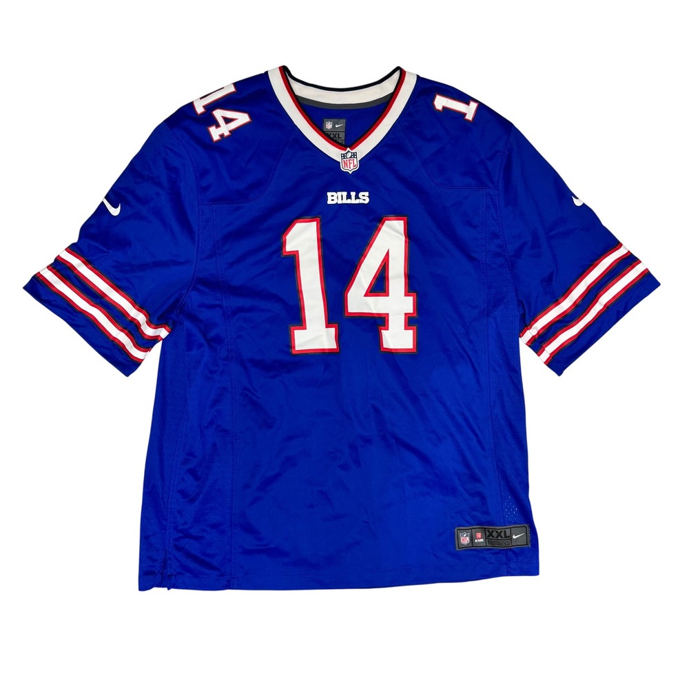Nike Buffalo Bills Stefon Diggs 14 NFL Jersey Mens XXL Blue 636442-14274